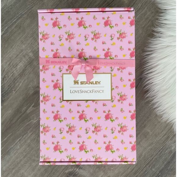 Stanley x LoveShackFancy Quencher H2.0 Flowstate™ Tumbler 3oz NIB Authentic - Picture 3 of 6